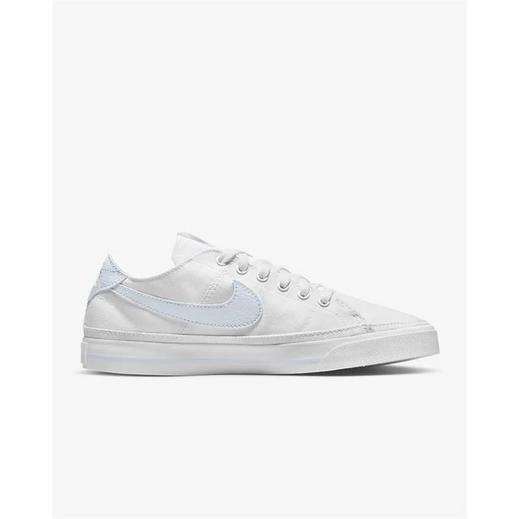 Nike Court Legacy Canvas Women's Trainers - White - product image 4