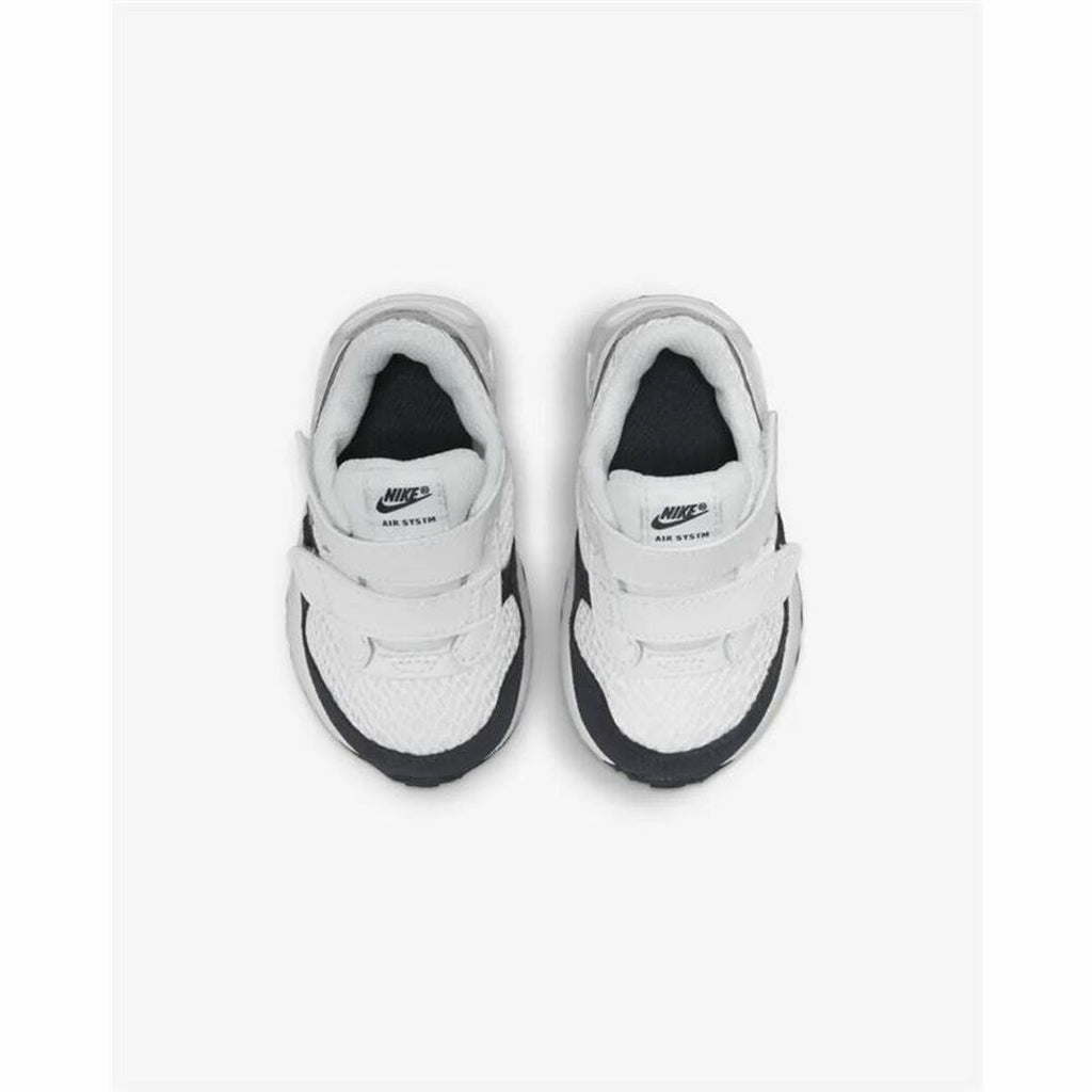 Nike Air Max Systm Baby Trainers - White, Black - product image 7