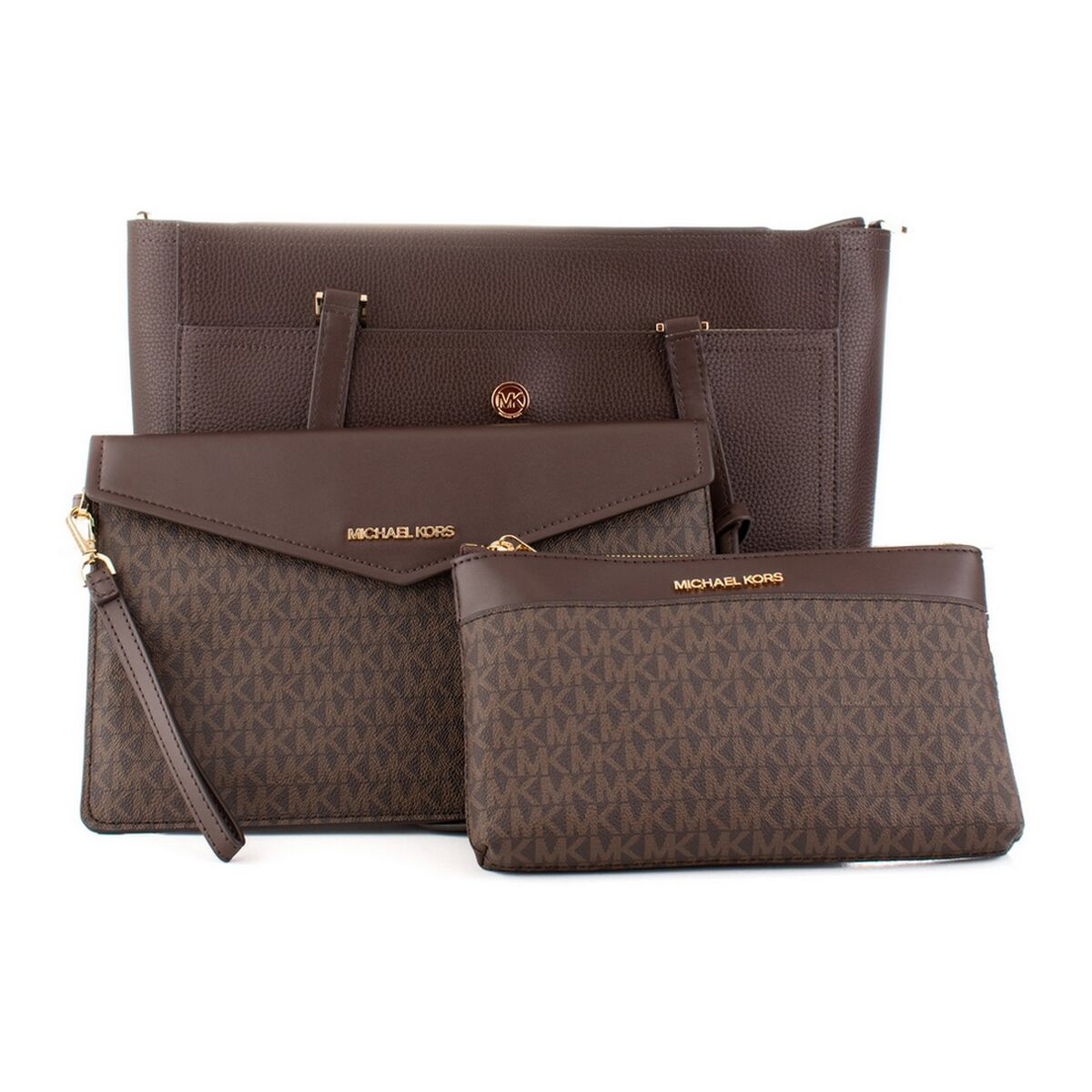 Michael Kors 35T1G5MT7T-BROWN Purse - Brown - product image 4
