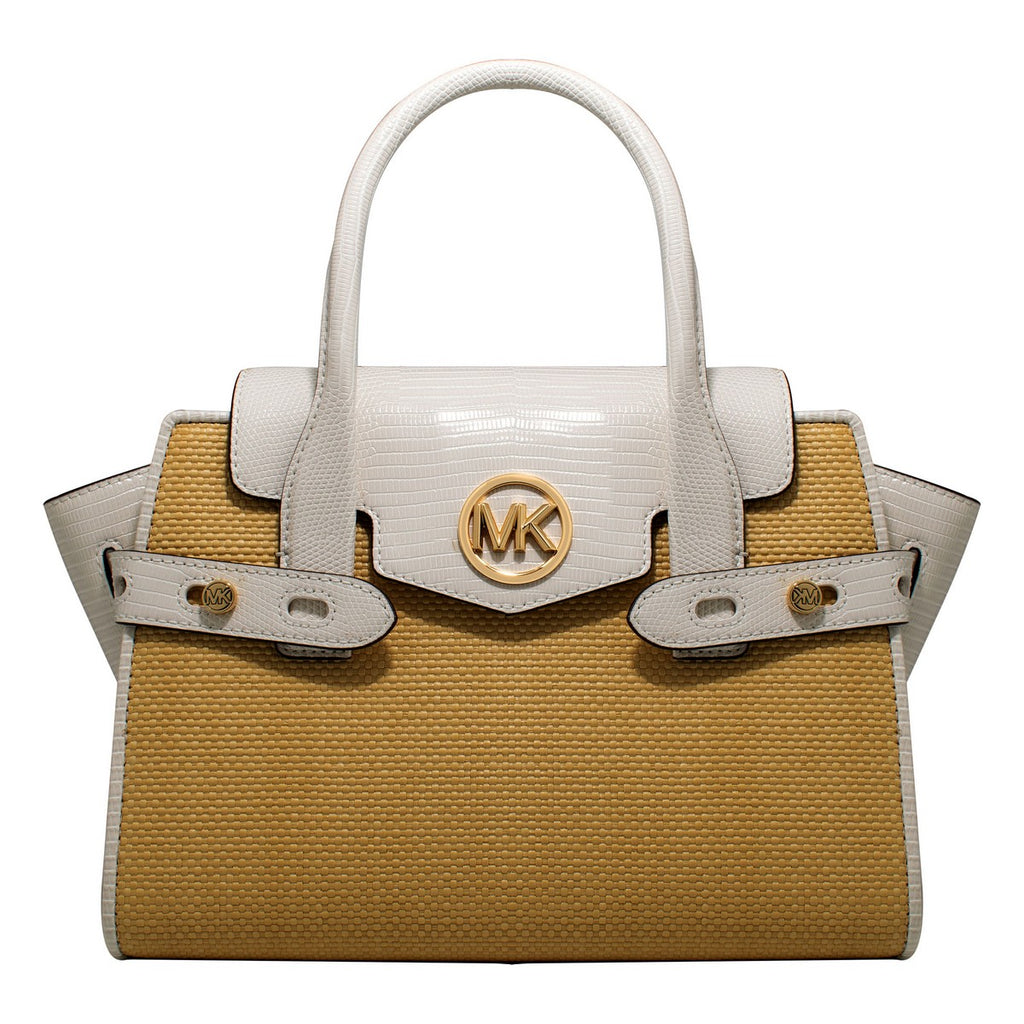 Michael Kors 35T2GNMS8W-OPTIC-WHITE Handbag - White