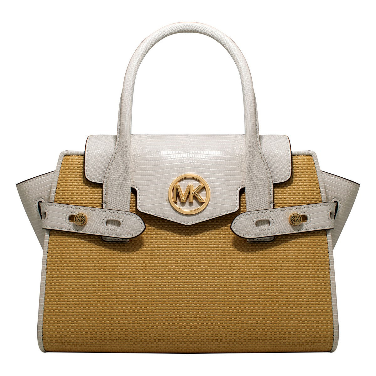 Michael Kors 35T2GNMS8W-OPTIC-WHITE Handbag - White