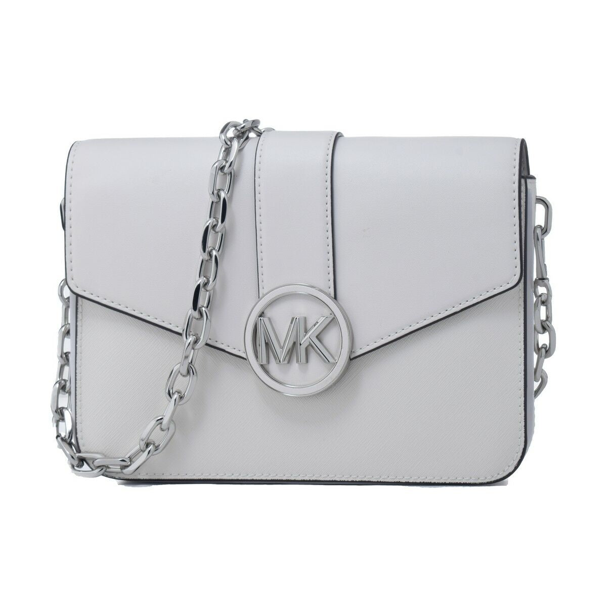Michael Kors 35T2SNML2L-OPTIC-WHITE Handbag - White