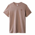 The North Face Herren Kurzarm T-Shirt Premium Braun Unisex – XL