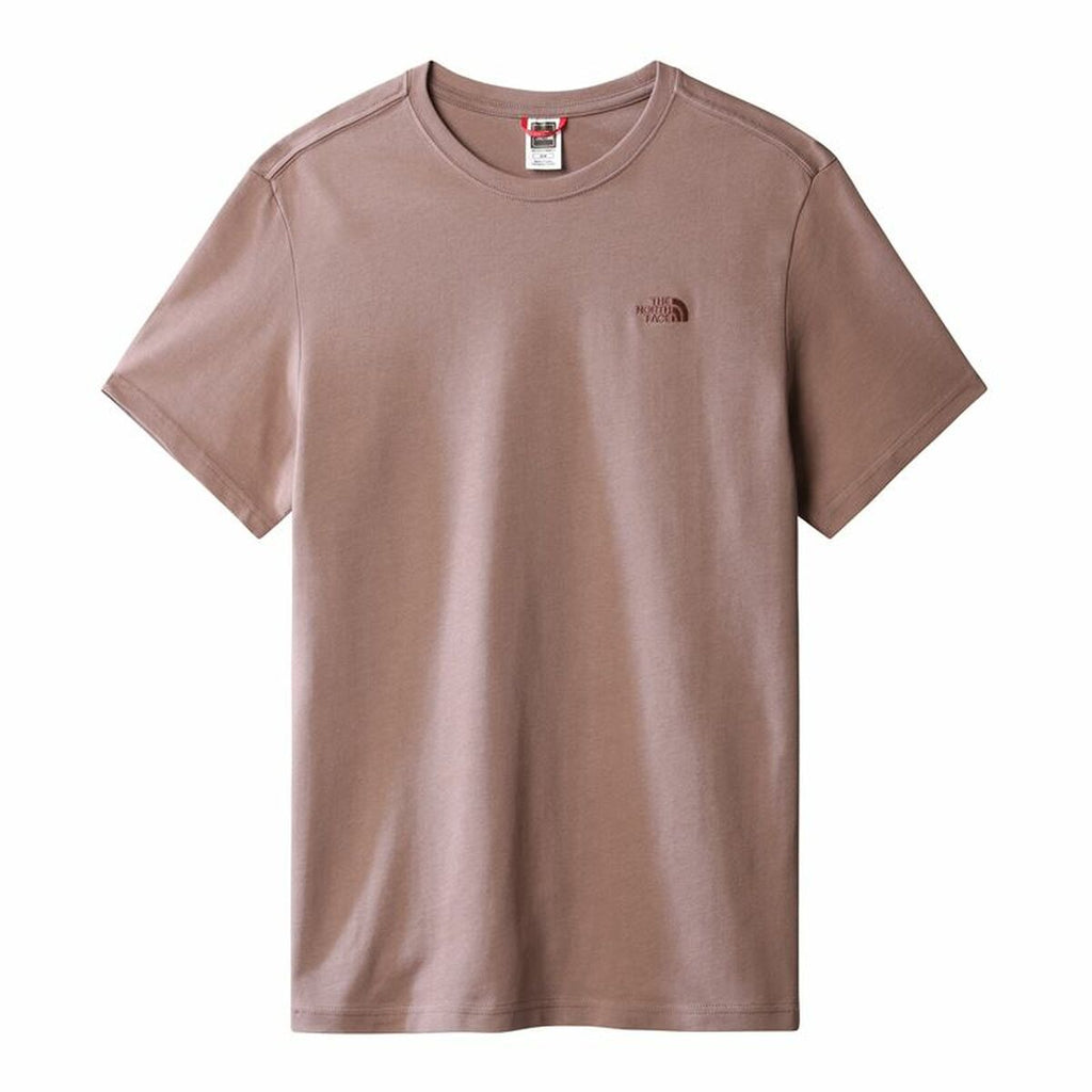 The North Face Herren Kurzarm T-Shirt Premium Braun Unisex – Produktansicht 2