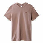 The North Face Herren Kurzarm T-Shirt Premium Braun Unisex – Produktansicht 2