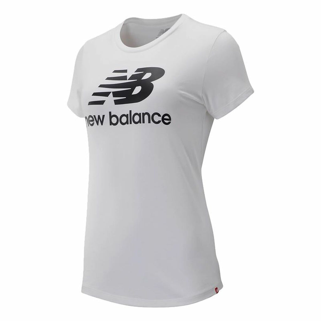 New Balance Damen Kurzarm T-Shirt Weiß – Produktansicht 2