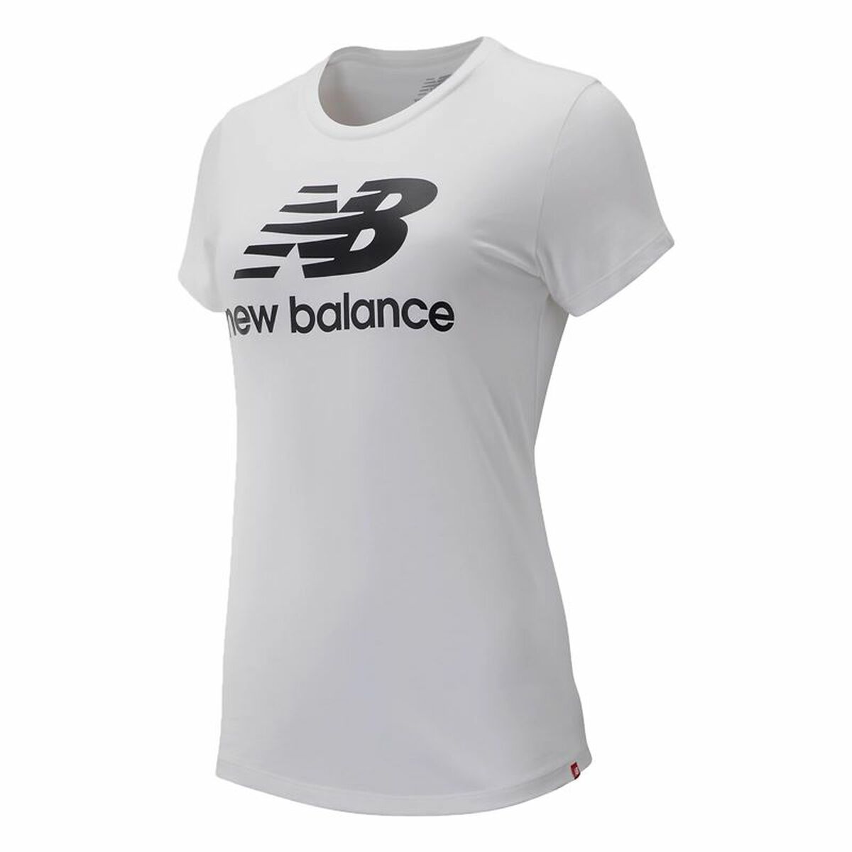 New Balance Damen Kurzarm T-Shirt Weiß – Produktansicht 2