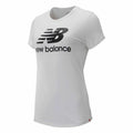New Balance Damen Kurzarm T-Shirt Weiß – XS