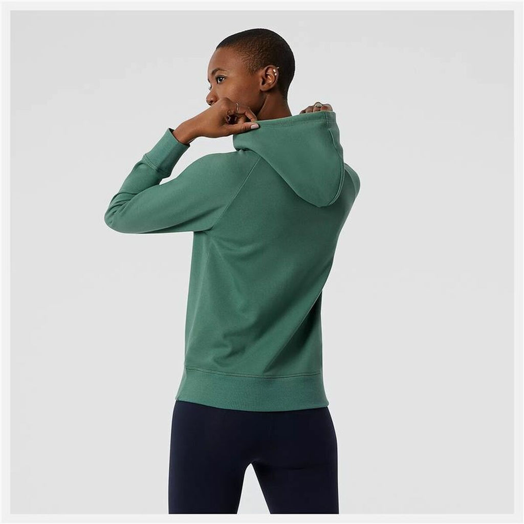 New Balance Damen Hoodie Grün – Produktansicht 19