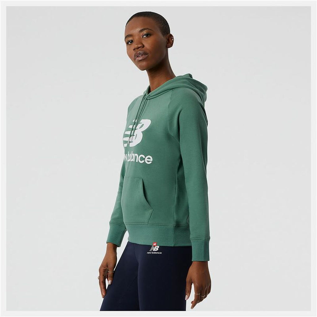 New Balance Damen Hoodie Grün – Produktansicht 16