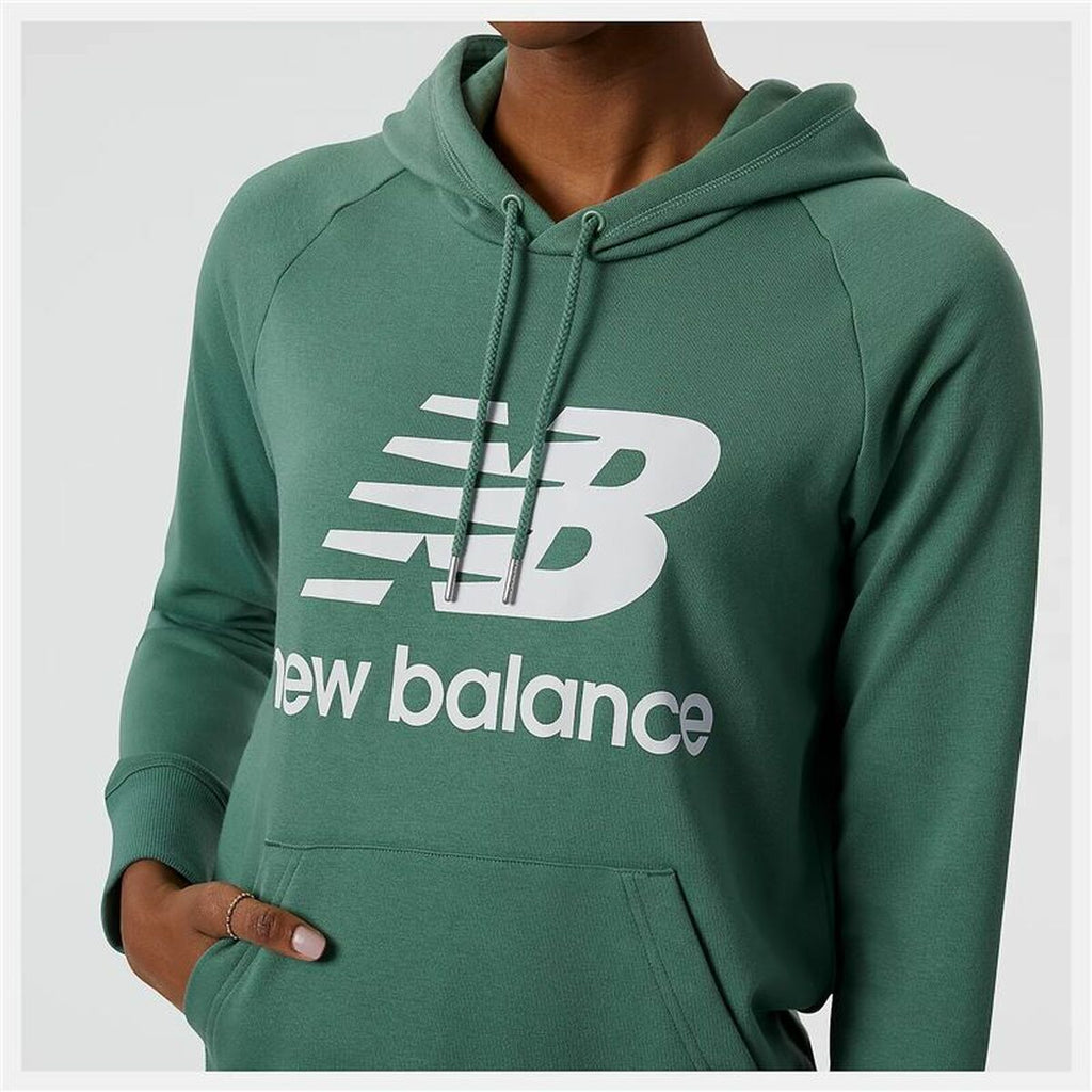 New Balance Damen Hoodie Grün – Produktansicht 13