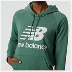 New Balance Damen Hoodie Grün – Produktansicht 14