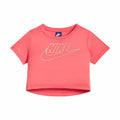 Nike Youth Logo Girls' T-Shirt - Coral