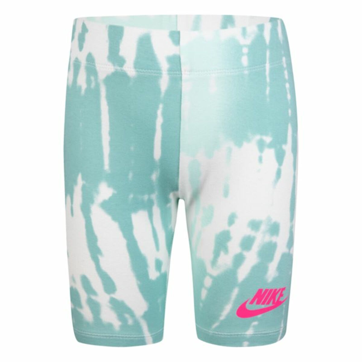 Nike Printed Girls' Leggings - Aquamarine
