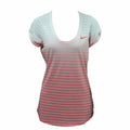 Nike SS Dip Dye Burnout Unisex T-Shirt - Red, White