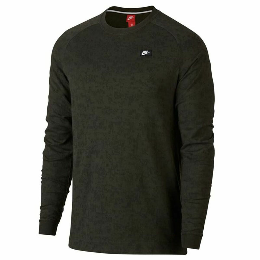 Nike Without Hood Modern Men's Hoodie - Green - product image 5