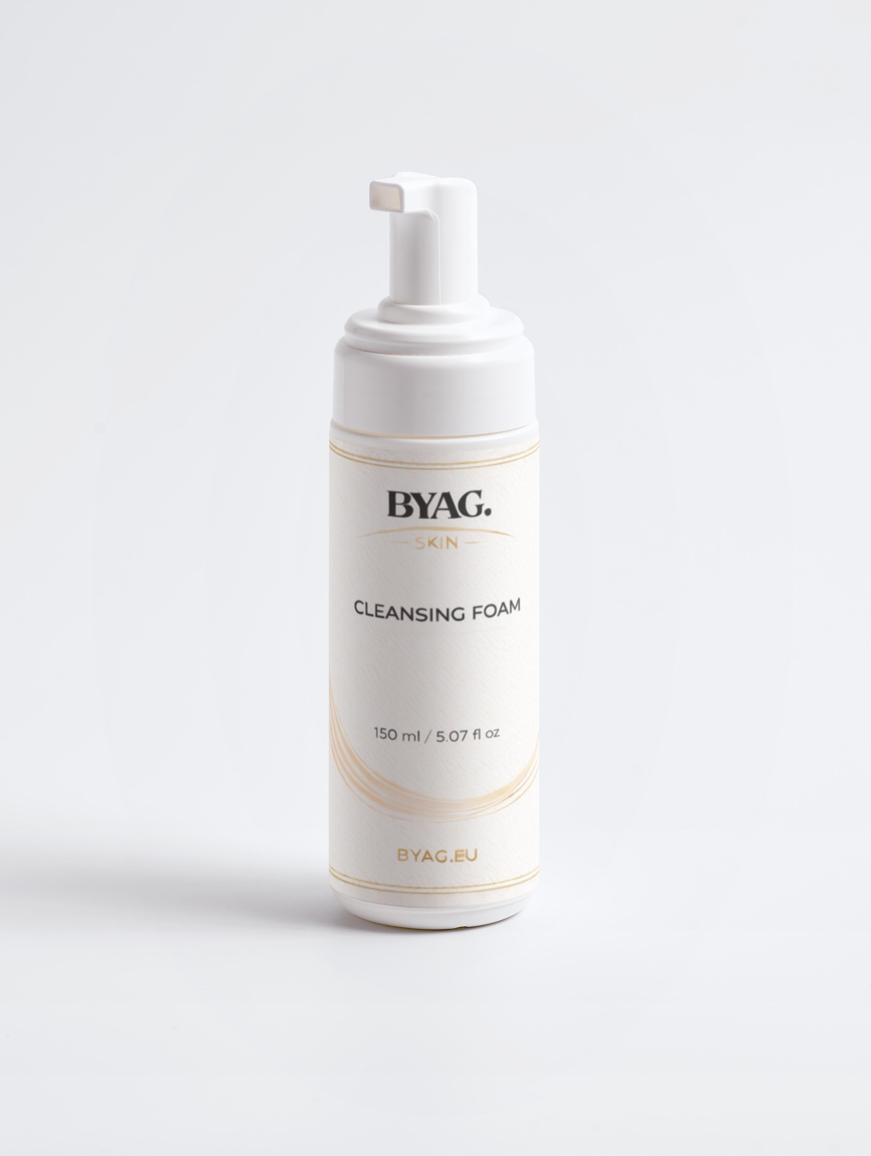 BYAG. Sanfter Gesichtsreinigungsschaum – Produktansicht 1