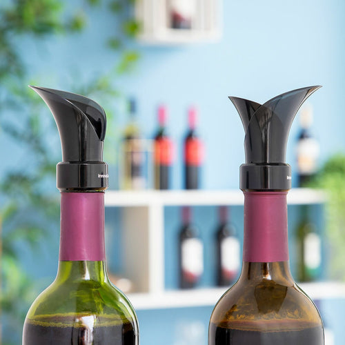 2-in-1 Weinverschluss mit Ausgießer & Belüfter Wintopp InnovaGoods – Produktbild 2