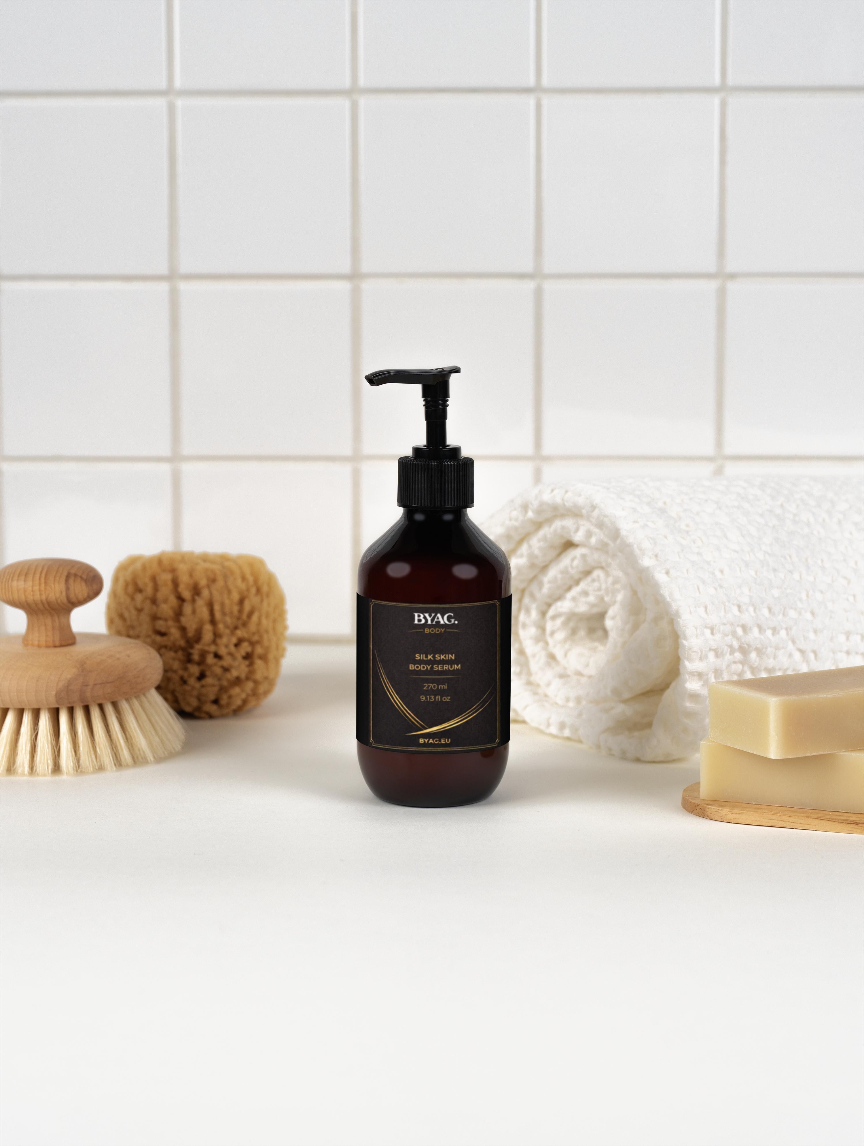 BYAG. Herren Seidiges Körperserum – Woody Bernstein & Leather – Produktansicht 5