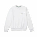 Lacoste Herren SweatShirt ohne Kapuze Weiß Ecological – 2XL