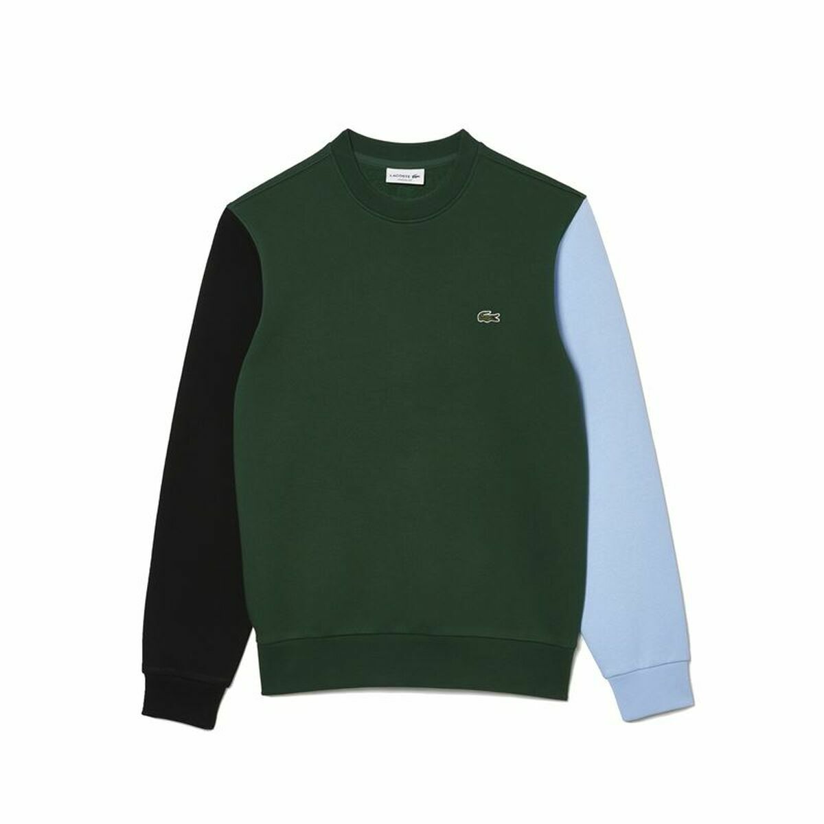 Lacoste Herren SweatShirt ohne Kapuze Grün – XL