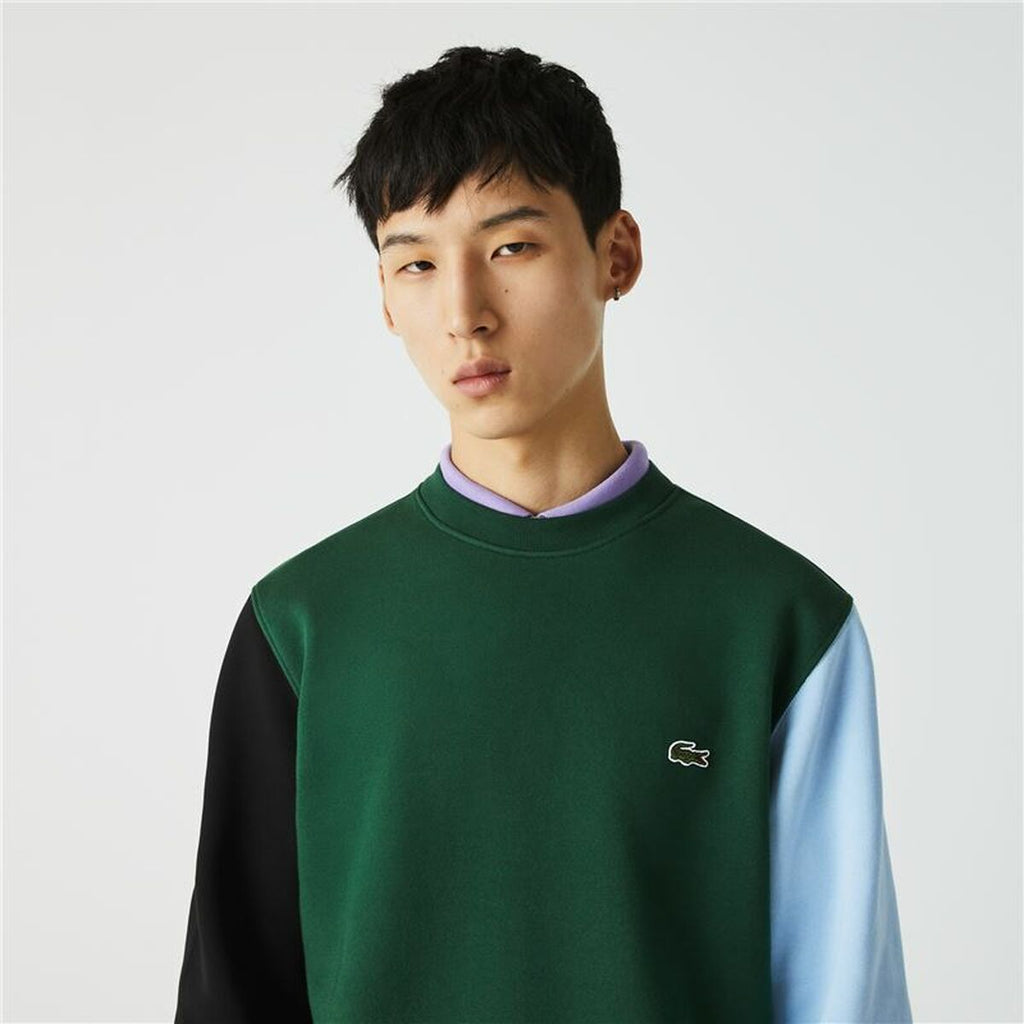 Lacoste Herren SweatShirt ohne Kapuze Grün – Produktansicht 7