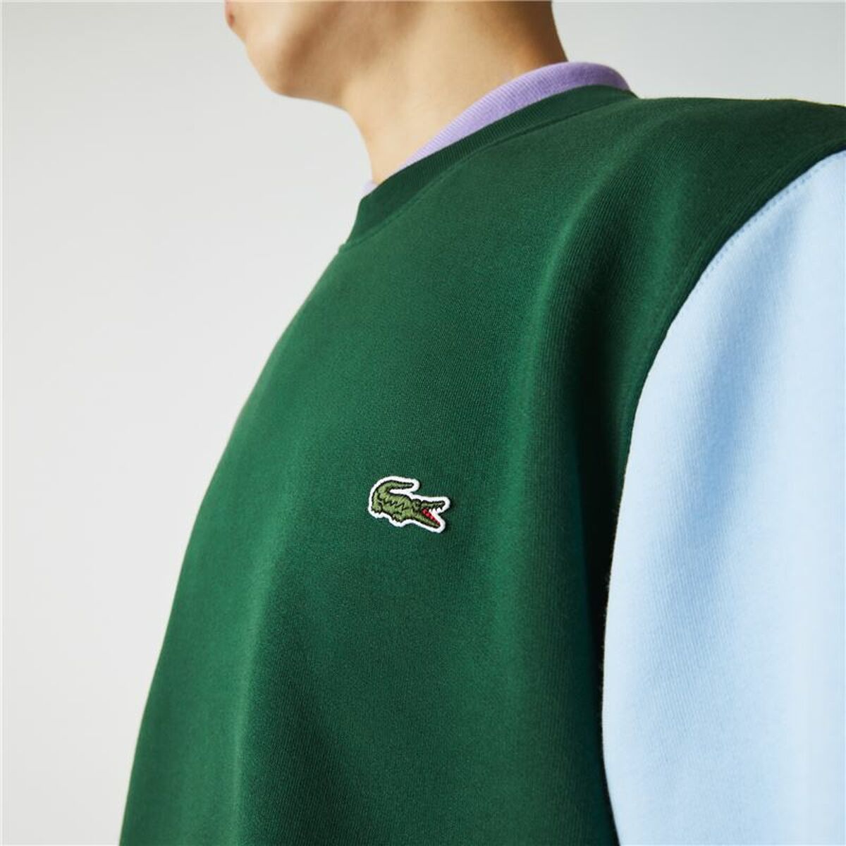 Lacoste Herren SweatShirt ohne Kapuze Grün – Produktansicht 10