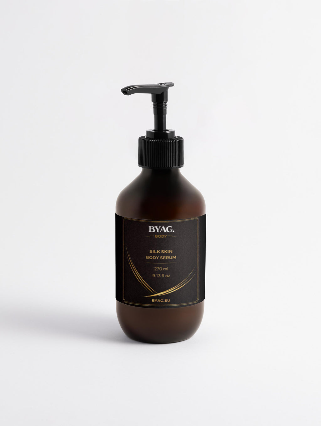 BYAG. Herren Seidiges Körperserum – Woody Bernstein & Leather – Produktansicht 1