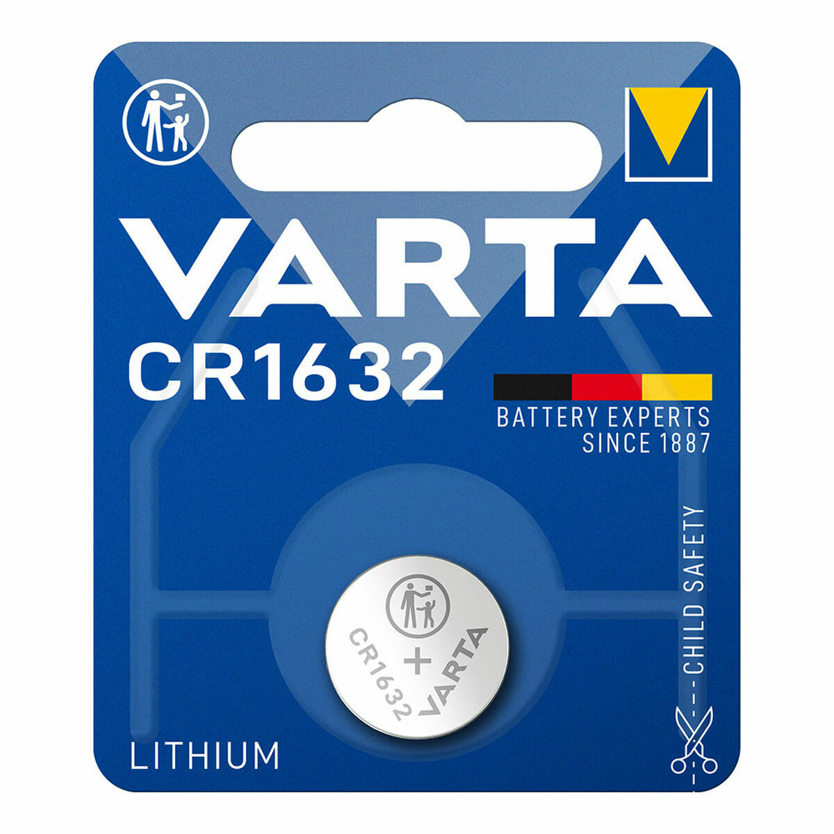 Varta Lithium Button Cell Battery CR1632 3 V 1.55 V – Produktansicht 1