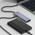 Conceptronic USB USB-Hub HUBBIES13G Grau – Produktansicht 4