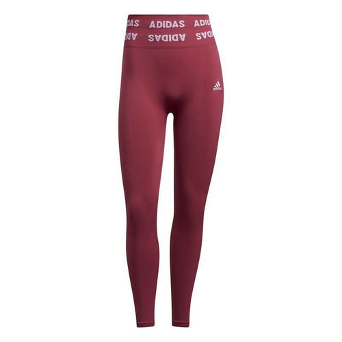 Adidas Aeroknit High-rise Women's Leggings - Red - product image 2