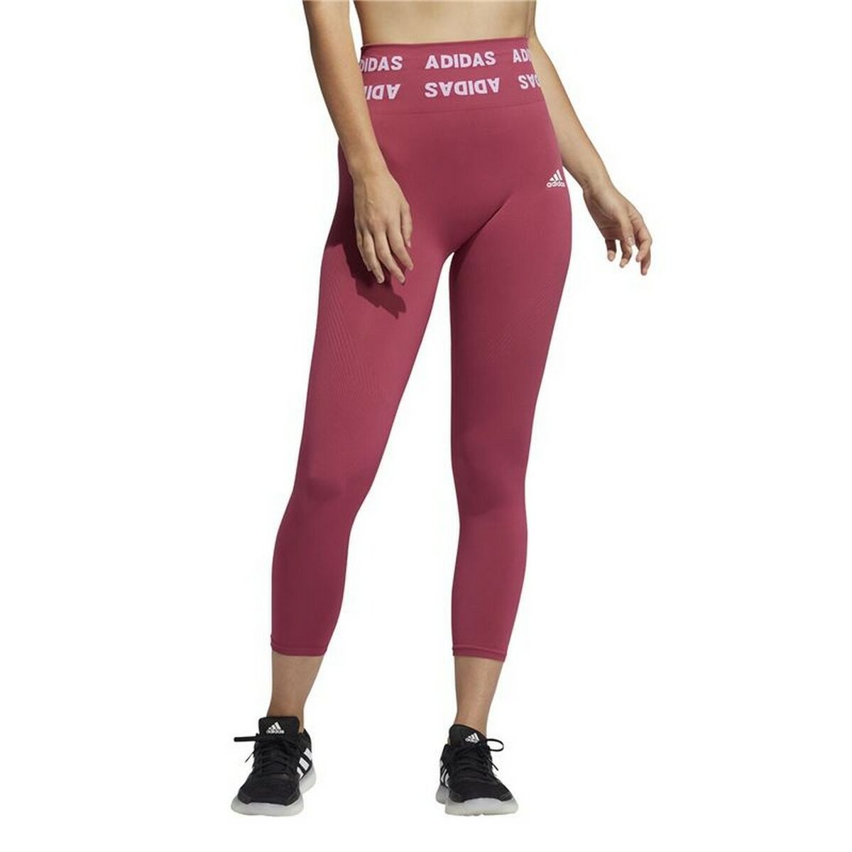 Adidas Aeroknit High-rise Women's Leggings - Red - product image 17