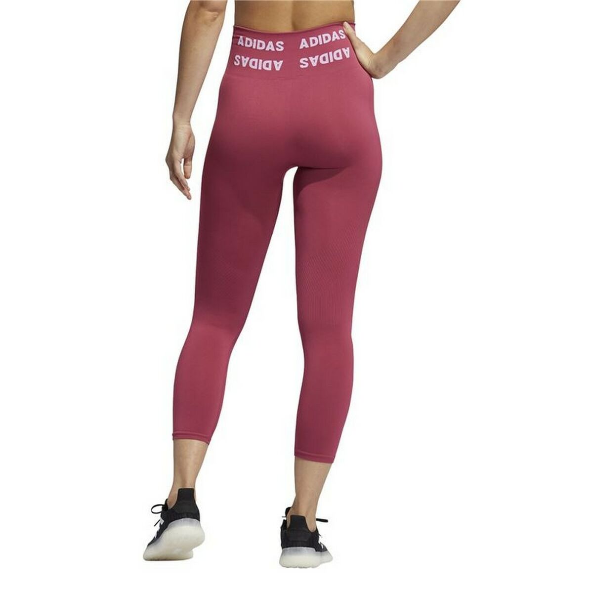 Adidas Aeroknit High-rise Women's Leggings - Red - product image 15