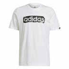 Adidas Brushstroke Logo Men's T-Shirt - White - product image 4