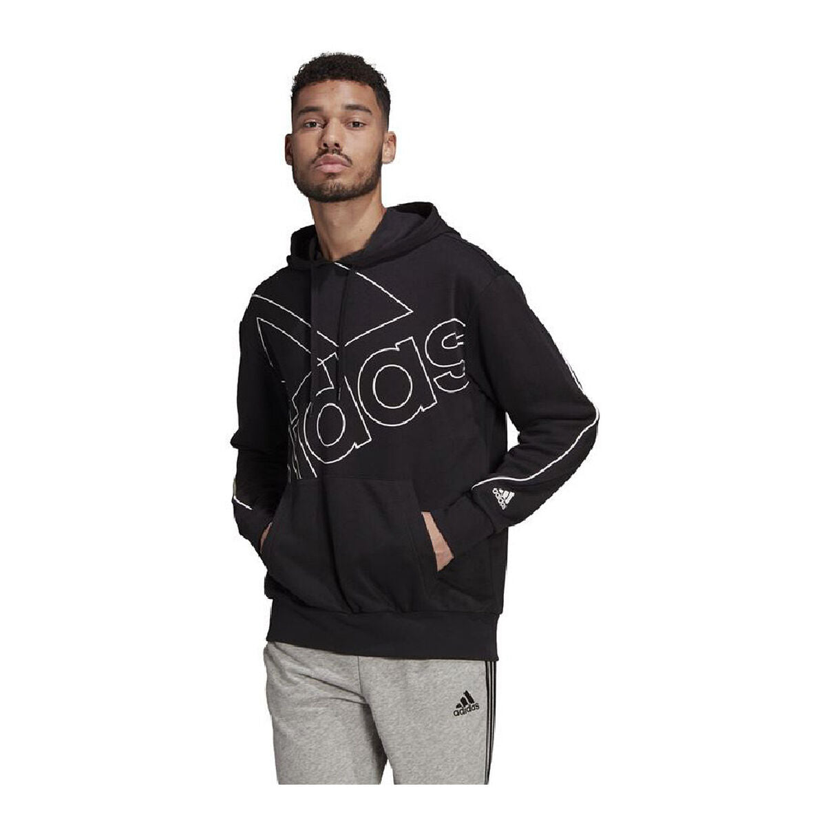 Adidas Giant Unisex Hoodie - Black - product image 7