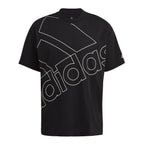 Adidas Giant Logo Unisex T-Shirt - Black