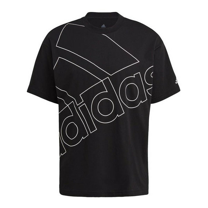 adidas Giant Logo Unisex T-Shirt - Schwarz