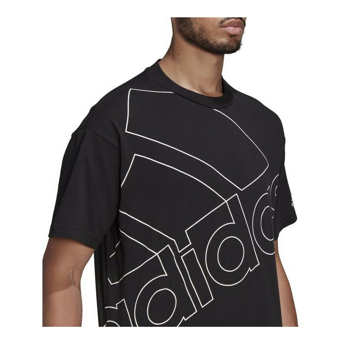 Adidas Giant Logo Unisex T-Shirt - Black - product image 9