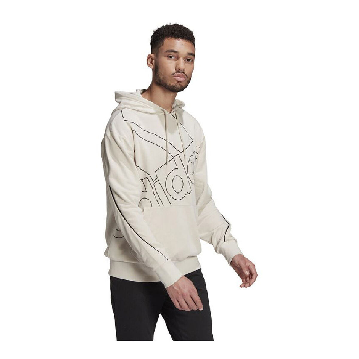 Adidas Giant Unisex Hoodie - Beige - product image 5
