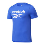 Reebok Herren Kurzarm T-Shirt Workout Ready Supremium Blau – XL