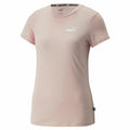 Puma Damen-Kurzarm-T-Shirt Essentials+ Embroidery – XS