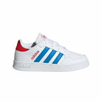 Adidas Breaknet Kids' Trainers - White - product image 2