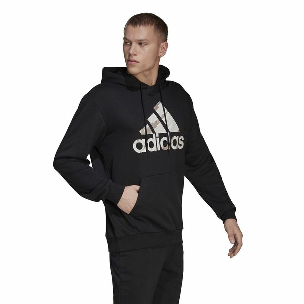 Adidas Essentials French Terry Men's Hoodie - Black - product image 14