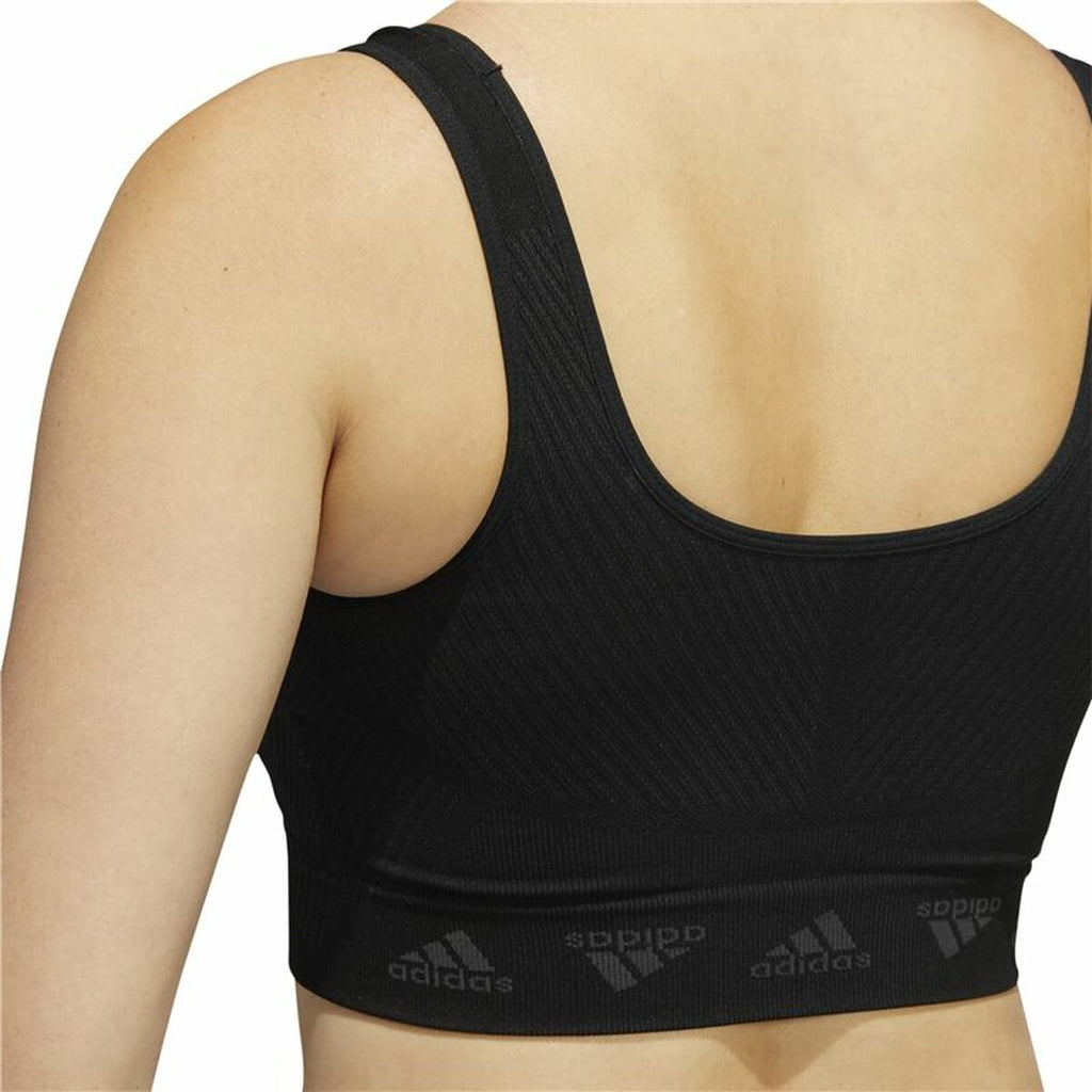 Adidas Bra Aeroknit Women's Sports & Outdoors - Black - product image 3