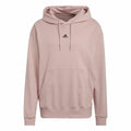 Adidas Essentials Men's Hoodie - Pink