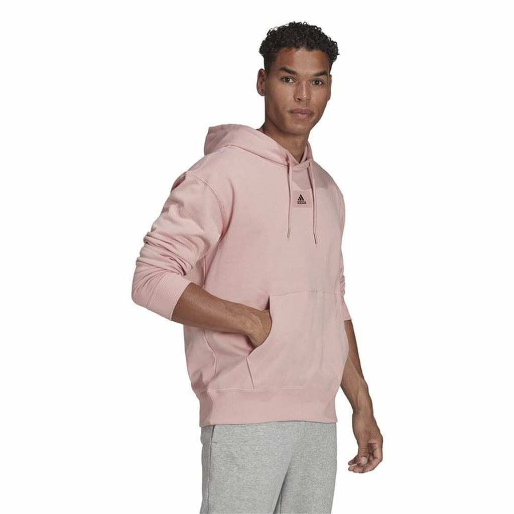 Adidas Essentials Men's Hoodie - Pink - product image 20
