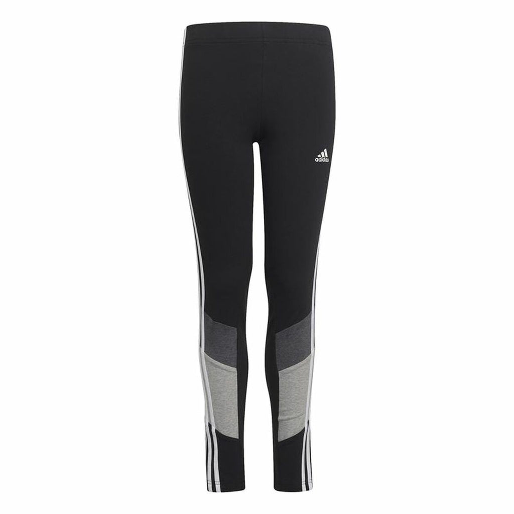 Adidas Colorblock Girls' Leggings - Black - product image 2