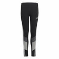 Adidas Colorblock Girls' Leggings - Black