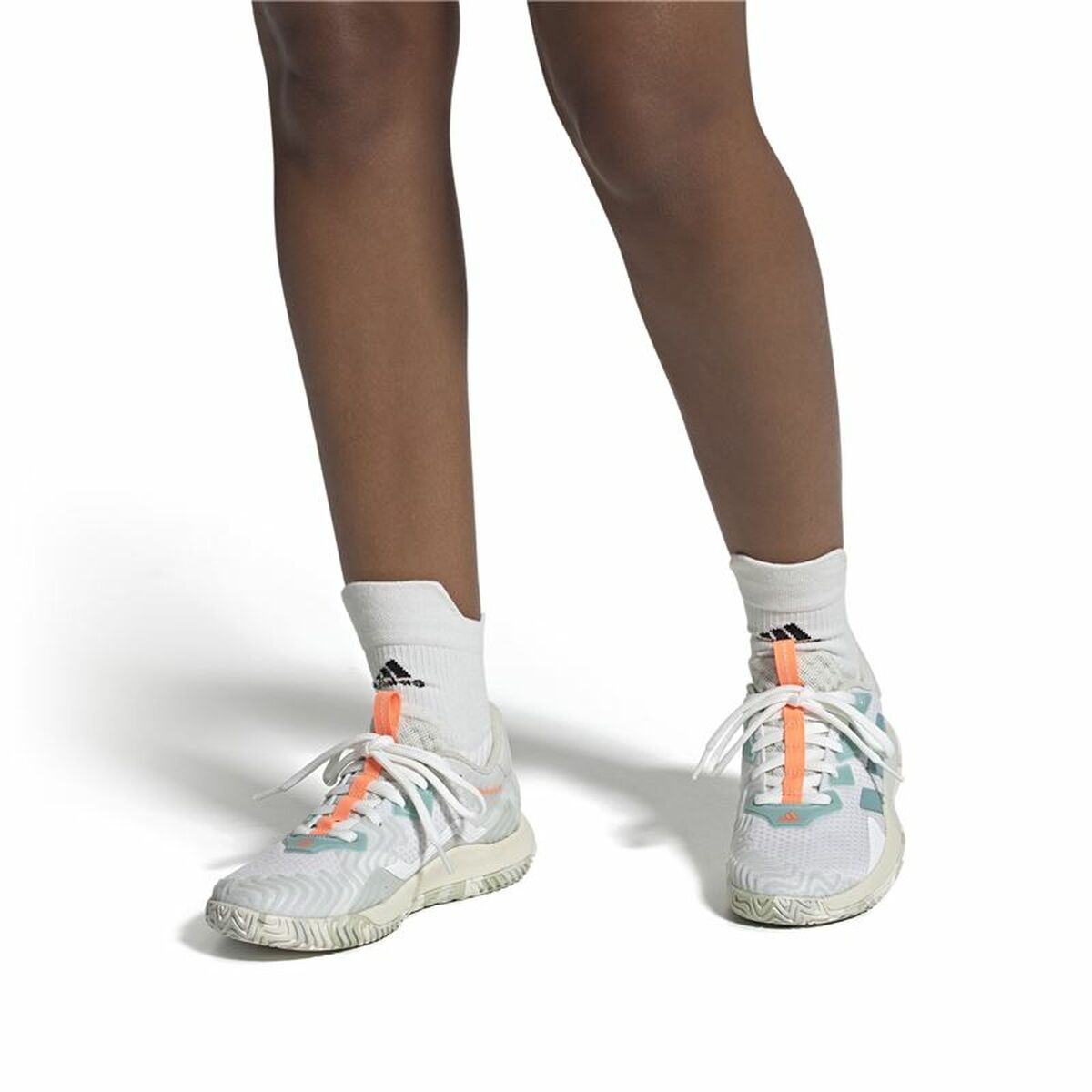 Adidas Control Solematch Women's Tennis Shoes - White - product image 3