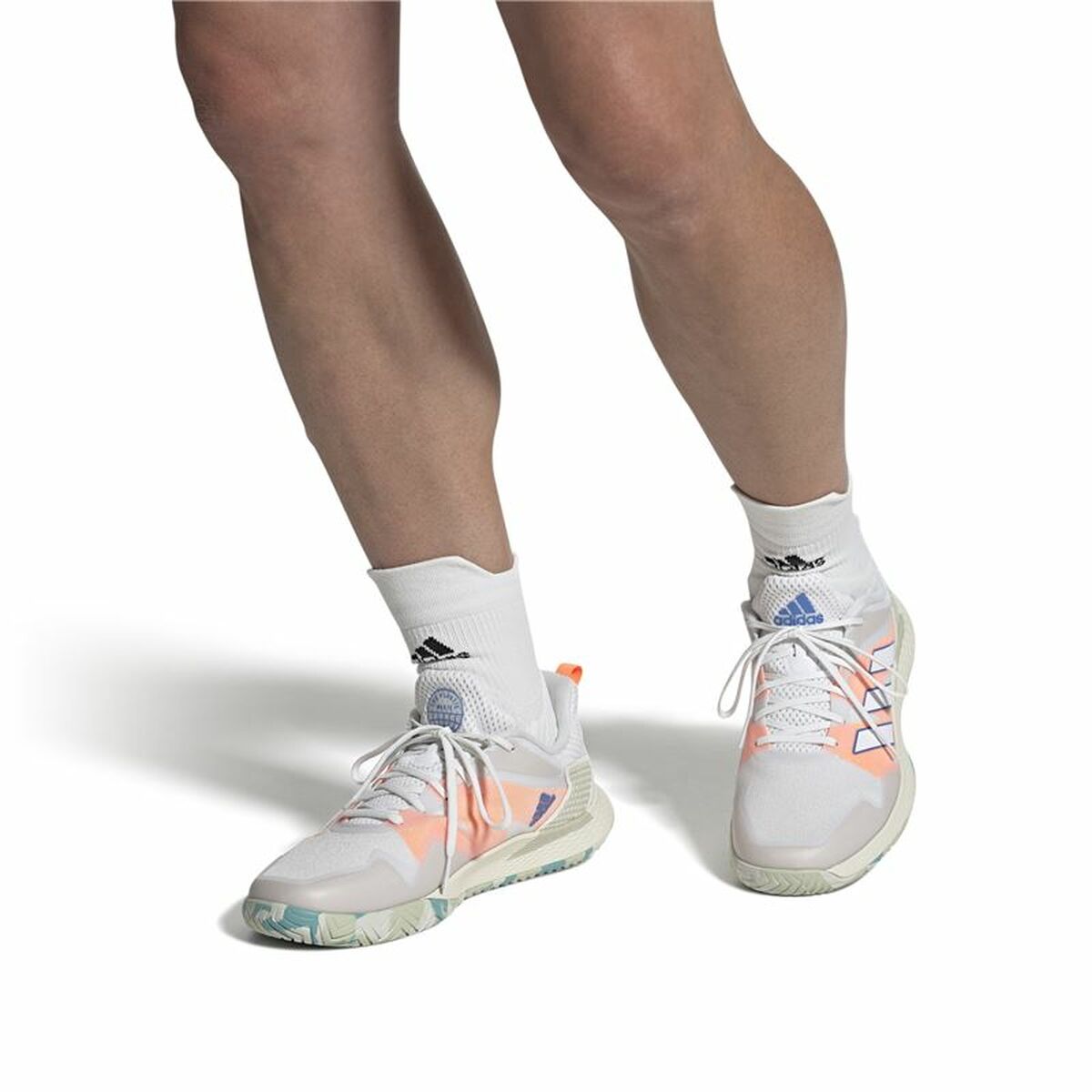 Adidas Defiant Speed Men's Tennis Shoes - White - product image 6
